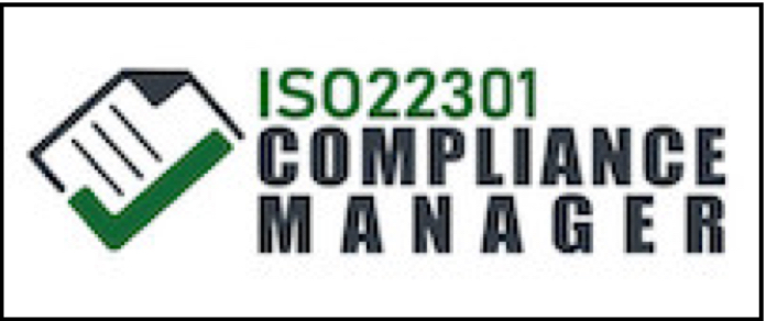 Logo for the 22301 Compliance Manager System